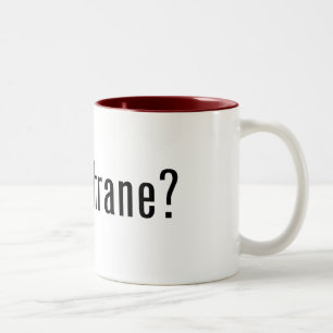 Heb je coltrane? tweekleurige koffiemok