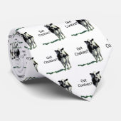 Heb je Cookies?  Holstein Cow Stropdas (Opgerold)