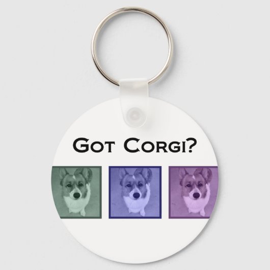 Heb je Corgi? Cute Corgis Sleutelhanger (Voorkant)