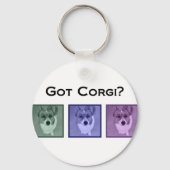 Heb je Corgi? Cute Corgis Sleutelhanger (Achterkant)