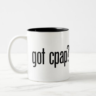 Heb je CPAP? KoffieMok Tweekleurige Koffiemok