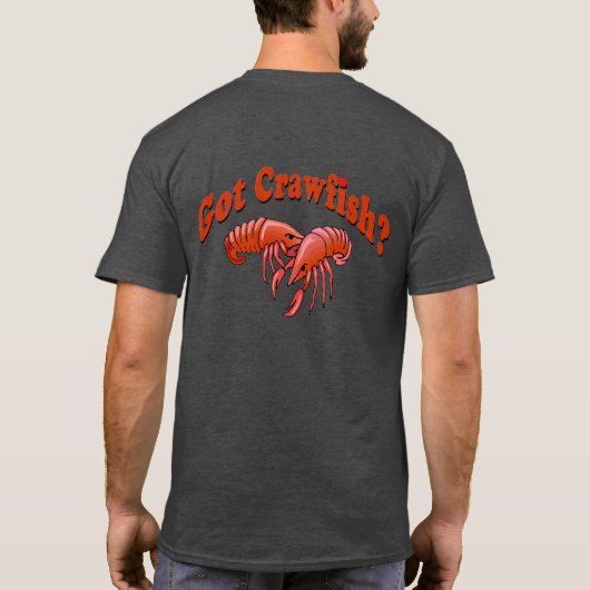 Heb je Crawfish? T-shirt (Achterkant)