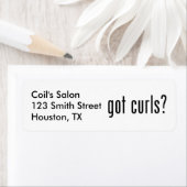 Heb je Curls? Etiket (Insitu)