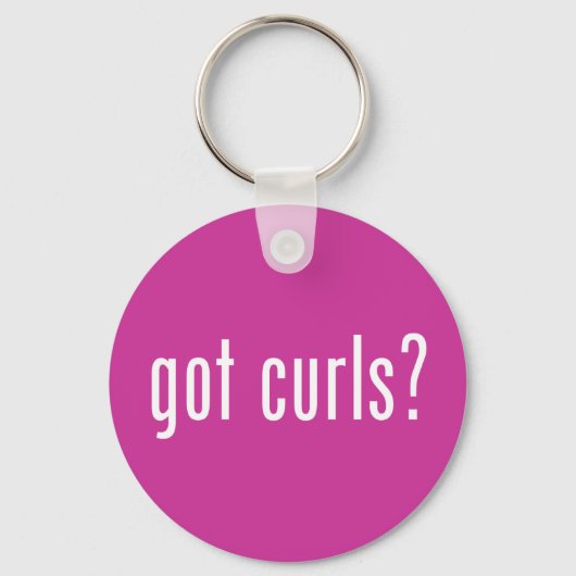Heb je Curls? Sleutelhanger (Voorkant)