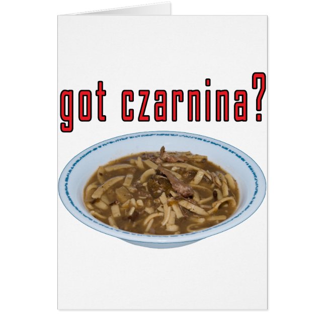 Heb je Czarnina? Soup (Voorkant)