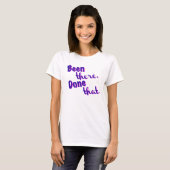 Heb je dat gedaan! t-shirt (Voorkant volledig)
