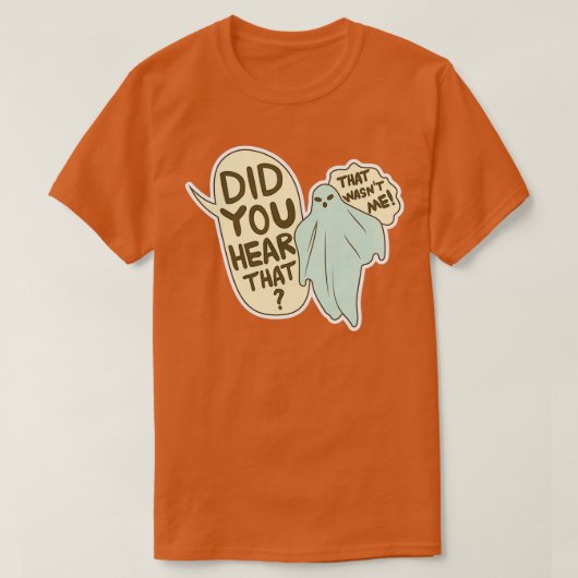 Heb je dat gehoord? t-shirt (Design voorkant)