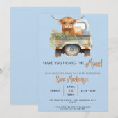 "Heb je de gemoederen gehoord!" Uitnodiging voor b (Voorkant / Achterkant)