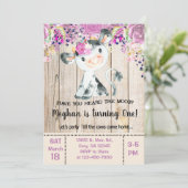 Heb je de moos koe uitnodiging gehoord? (Staand voorkant)