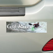 Heb je de rivier? bumpersticker (Op auto)