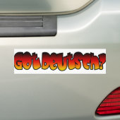 Heb je Deutsch? Bumpersticker (Op auto)