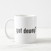 Heb je dewey? koffiemok (Links)