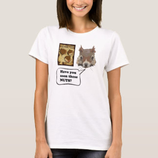 Heb je deze noten gezien? grappige eekhoorn tegen t-shirt