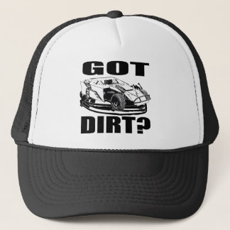 Heb je Dirt? Dirt Modified Racing Trucker Pet