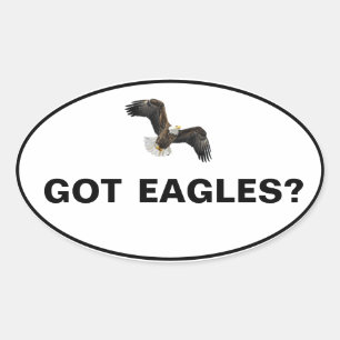 Heb je Eagles? Ovale Sticker