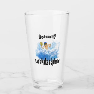 Heb je een bal? Laten we een splash maken! waterpo Glas