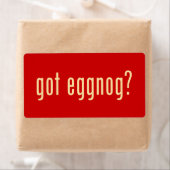 Heb je een eiertje ? etiket (Insitu)