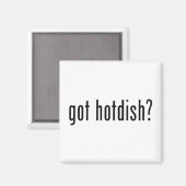 Heb je een hotdish magneet? magneet (Voorkant / Achterkant)
