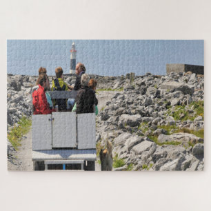 Heb je een lift nodig? Vervoer op Inisheer Galway Legpuzzel