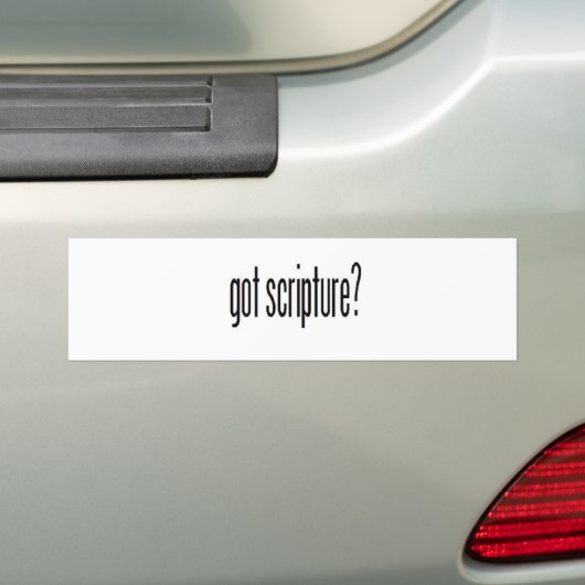 Heb je een scriptie? bumpersticker (Op auto)