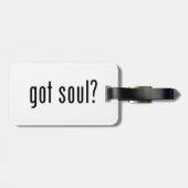 Heb je een ziel? bagagelabel (Achterkant horizontaal)