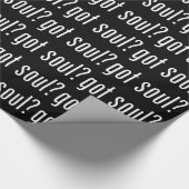 Heb je een ziel? cadeaupapier (Hoek)