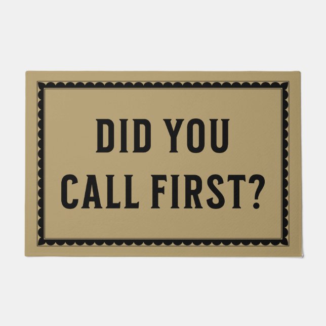 Heb je eerst gebeld? Funny door Mat (Voorkant)