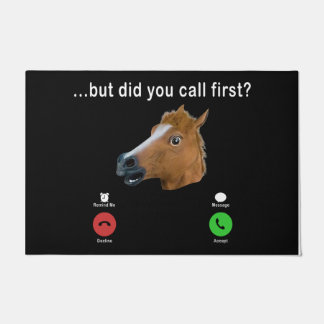 Heb je eerst Horse Doormat genoemd? Deurmat
