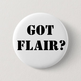 Heb je Flair? Ronde Button 5,7 Cm
