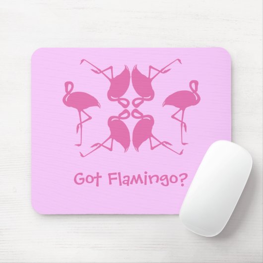 Heb je Flamingo? Mousepad Muismat (Met muis)