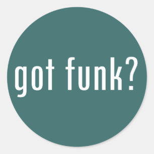 Heb je funk? ronde sticker