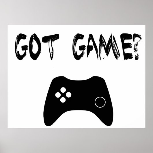 Heb je Game? Funny Gamer Poster (Voorkant)