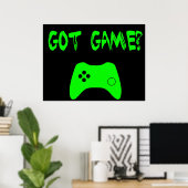 Heb je Game? Funny Gamer Poster (Thuiskantoor)