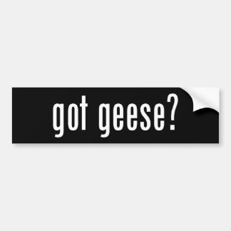 Heb je ganzen? Bumpersticker