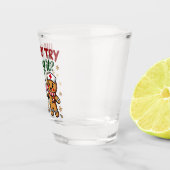 Heb je geprobeerd het grappige peperkoekverpleging shot glas (Rechts)