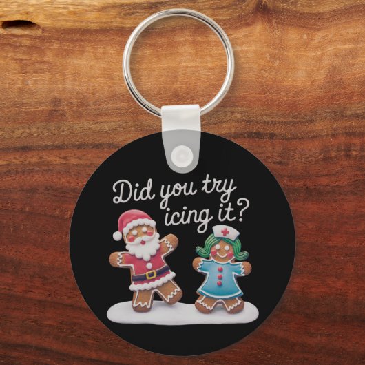 Heb je geprobeerd het te laten rijpen? Grappige Gi Sleutelhanger (Voorkant)