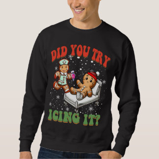 Heb je geprobeerd om het grappige kerst verpleegku trui