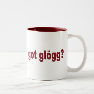 Heb je glogg? Funny Scandinavian Tweekleurige Koffiemok