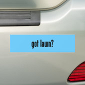 Heb je gras? bumpersticker (Op auto)