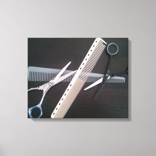 HEB JE HAAR?? CANVAS AFDRUK (Voorkant)