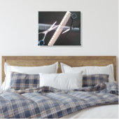 HEB JE HAAR?? CANVAS AFDRUK (Insitu (Slaapkamer))