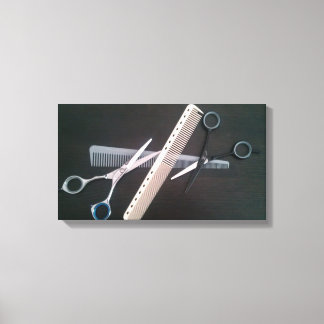 HEB JE HAAR?? CANVAS AFDRUK