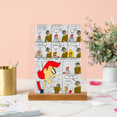 Heb je het gehaald? acryl bord (Huwelijk)