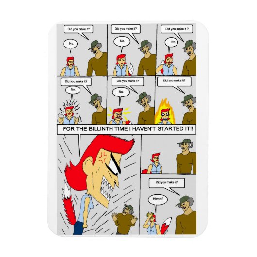 Heb je het gehaald? magneet (Verticaal)