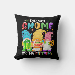 Heb je het gehaald? Mijn Birthday Gnomes Lover Par Kussen