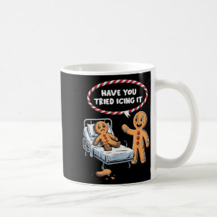 Heb je het gemberbrood Kerstverpleegster Ijsje Gep Koffiemok