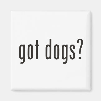 Heb je honden? magneet