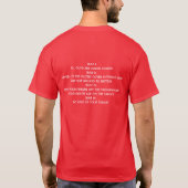 Heb je hout? t-shirt (Achterkant)