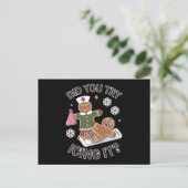 Heb je Icing It School Nurse Christmas PICU geprob Briefkaart (Staand voorkant)