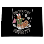 Heb je Icing It School Nurse Christmas PICU geprob Groot Cadeauzakje (Voorkant)